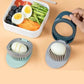 Affettatrice per uova Affettatrice multiuso per uova in filo di acciaio inossidabile, affettatrice per frutta, affettatrice per fragole, affettatrice per uova sode, utensile da cucina