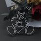 Personalized Engraved Gold Teddy Bear Tags. Liebe - Making Life Easier