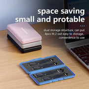 Custodia protettiva per disco rigido portatile M.2 Custodia in PP Custodia per SSD a stato solido HASHTAG