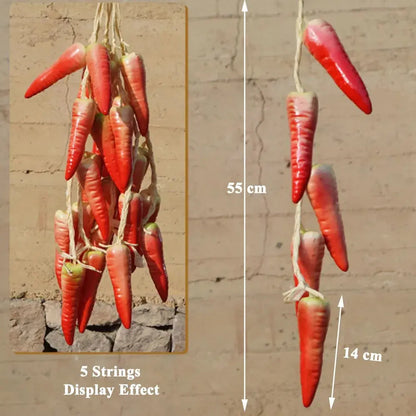 Artificial strings model assorted vegetables and fruits. Liebe - Making Life Easier