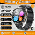 Nuovo Militare T-Rex3 1000mAh Batteria SmartWatch Da Uomo 10ATM Impermeabile GPS Bussola da 1.73 pollici AMOLED Schermo Chiamata Sport Smartwatch My Hashtag Shop