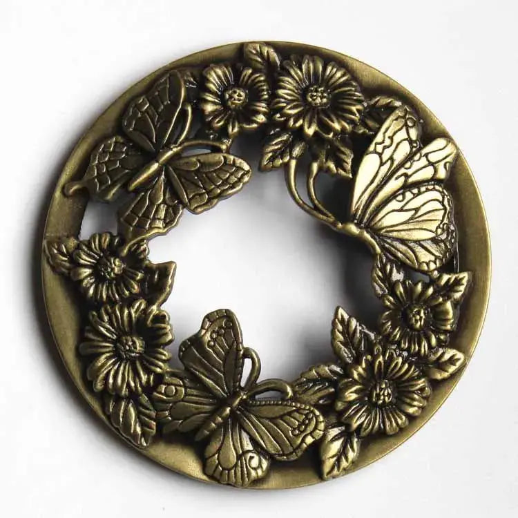 Candle Antique Butterfly Candle Shade Jar Lid Topper Silver/gold/bronze - HASHTAG