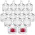 Glass Candle Jars with Lid Ideal For Candle Making. Liebe - Making Life Easier