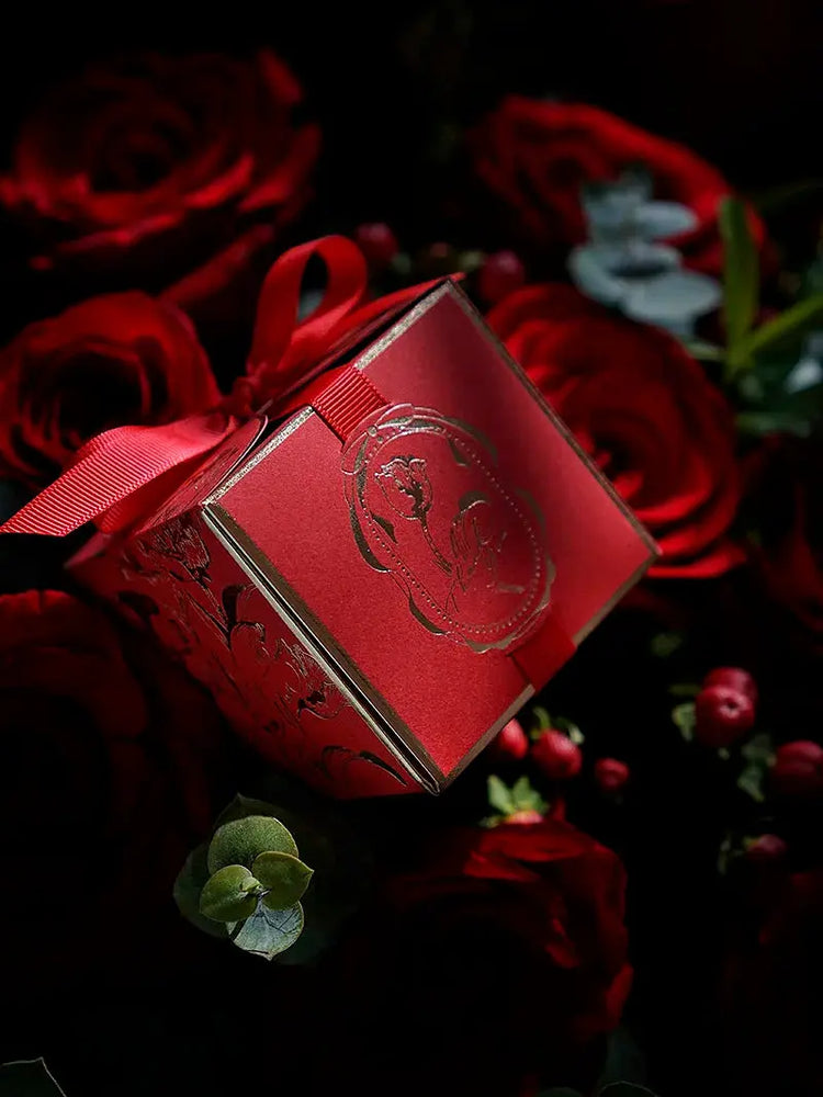 Tulips Flower Candy Box Gift Cardboard Boxes. Liebe - Making Life Easier