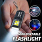 Potente mini torcia portachiavi LED COB USB C ricaricabile lampada da lavoro sospesa portachiavi impermeabile lampada da tasca da campeggio - My Hashtag Shop