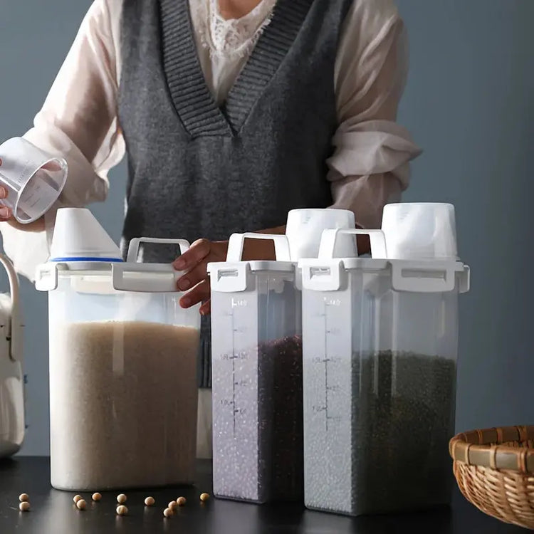 Storage container 2.5L 1PC sealed portable food storage - HASHTAG