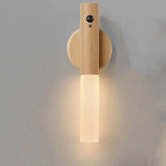 Lampada da parete magnetica ricaricabile a LED con sensore di movimento intelligente, portatile, per corridoio, camera da letto, scale, mobili da bagno HASHTAG