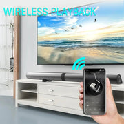 Potente Soundbar da 120 W Suono Radio Blaster Bar Audio TV PC Subwoofer 360 Stereo Surround Wireless Home Theater Altoparlante Bluetooth HASHTAG