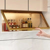 Kitchen Accessories Organizer Wall Mounted Kitchen Shelves Modern Floating Cabinets Storage Organizers Hanging Shelf HASHTAG