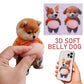 Pancia di Cane Adesivo Carino Paffuto Shiba Inu Cucciolo - My Hashtag Shop
