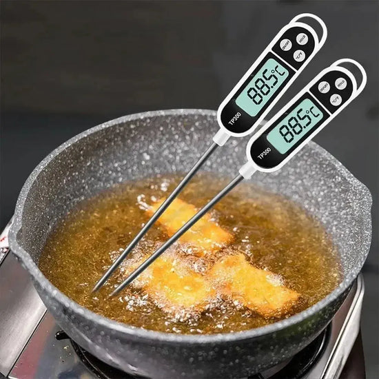 Termometro per alimenti TP300 Termometro digitale per acqua e olio da cucina per la cottura della carne Sonda per alimenti BBQ Forno elettronico Utensili da cucina
