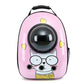 Borsa per il trasporto di animali domestici zaino per animali domestici borsa per gatti di grande capacità borsa in uscita, zaino per animali domestici portatile zaino per animali domestici traspirante - My Hashtag Shop