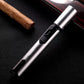 Nuovo Accendino HONEST in Metallo Antivento Ricaricabile a Penna con Fiamma a Getto di Butano per Cucina, BBQ, Candele, Campeggio, Gadget Maschile