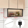 Kitchen Accessories Organizer Wall Mounted Kitchen Shelves Modern Floating Cabinets Storage Organizers Hanging Shelf HASHTAG
