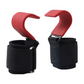2 pezzi antiscivolo gancio per sollevamento pesi coppia di cinghie sollevamento pesi stacco mento pull up e esercizio fitness gancio allenamento - My Hashtag Shop