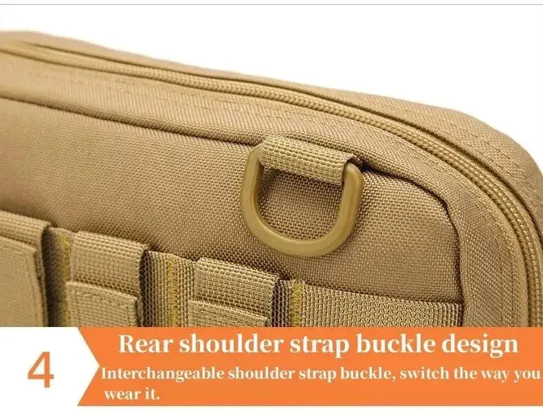 Borsa Tattica Multifunzionale per Trekking, Campeggio, Escursionismo, Viaggi, Arrampicata, Pesca, Grande Capacità, Borsa Molle per Attività all&