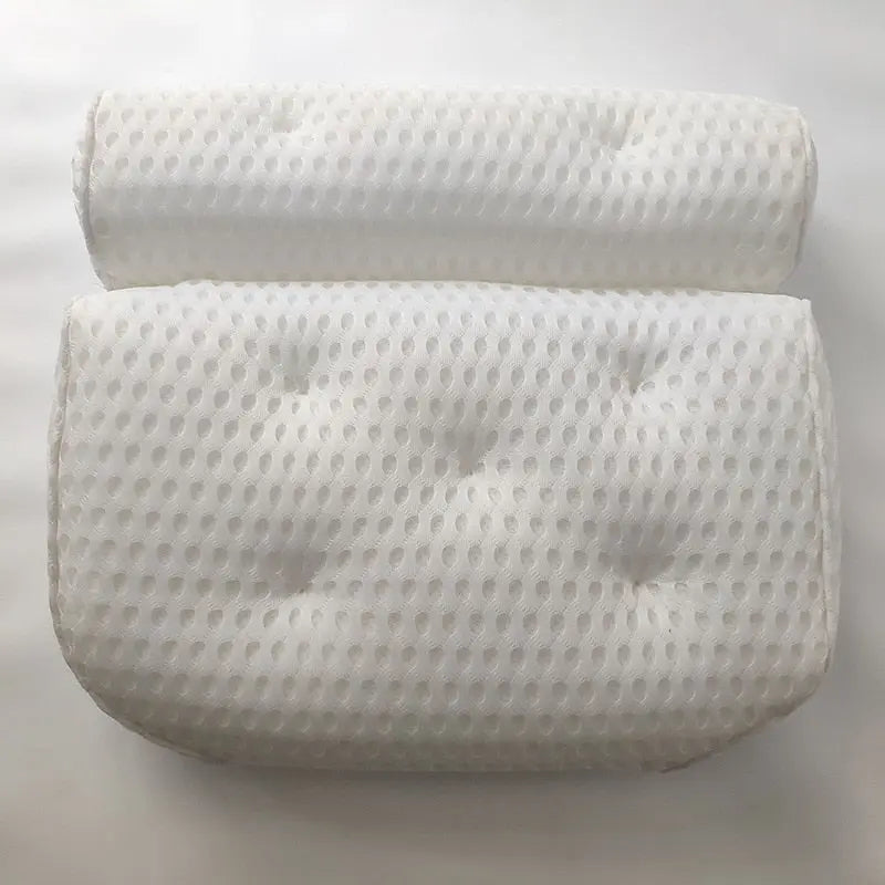 SPA Non-Slip Bath Pillow with Suction Cups Bath Tub Neck Back Support Headrest Pillows Thickened Home Cushion Accersory jacuzzi-5