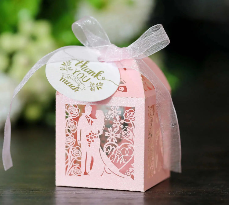 Candy Packaging Boxes for any Event Gift Box with Ribbons Liebe - Making Life Easier