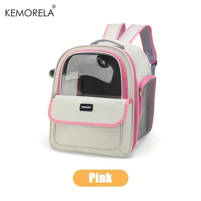 Zaino per animali domestici per gatti e cani Borsa da trasporto traspirante con capsula trasparente per esterni di grandi dimensioni Forniture per animali domestici - My Hashtag Shop