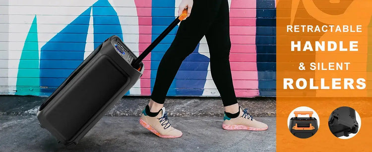 Macchina T9Karaoke con 2 microfoni wireless, altoparlante Bluetooth portatile per adulti e bambini, sistema PA per grandi feste con luci da discoteca HASHTAG