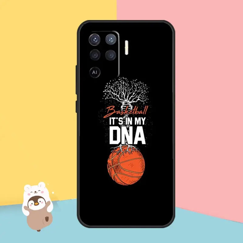 Basketball Basket Sport Case For Oppo A78 A18 A38 A58 A98 A74 A94 A54 A15 A17 A57 A6 A5 Pro A16 A76 A96 A40 A60 A80 - My Hashtag Shop
