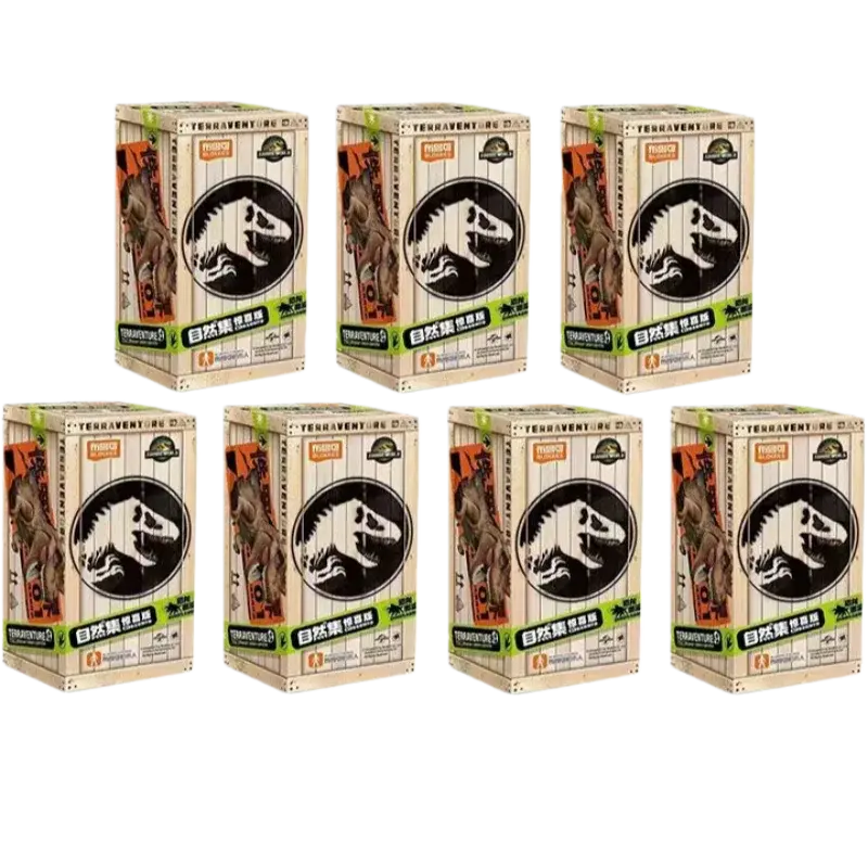 BLOKEES Building Block Man Set naturale -Jurassic Periodo Mondo Dinosauro Dinosauro Modello di assemblaggio Scatola cieca Giocattolo Regali per bambini - My Hashtag Shop