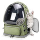 Borsa da trasporto per gatti per animali domestici Zaino da viaggio per esterni per gatti Cani di piccola taglia Borsa da trasporto per gatti traspirante Forniture per animali domestici Trasparente