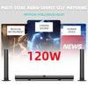 Potente Soundbar da 120 W Suono Radio Blaster Bar Audio TV PC Subwoofer 360 Stereo Surround Wireless Home Theater Altoparlante Bluetooth HASHTAG