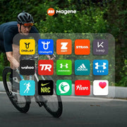 Magene Fascia da braccio per frequenza cardiaca Monitor Dual Mode Bluetooth ANT H803 Sensore Braccio Cinturino da polso Fitness Tracker cardiaco Esercizio sanitario HASHTAG