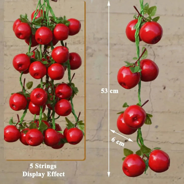 Artificial strings model assorted vegetables and fruits. Liebe - Making Life Easier