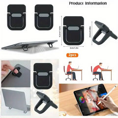 Supporto per laptop per supporto per tastiera per computer Mini gambe portatili Supporti per laptop per supporto per notebook MacBook Huawei Xiaomi HASHTAG