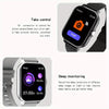 LAXASFIT 2025 Nuovo Smart Watch per uomo Donna Regalo Full Touch Screen Sport Fitness Orologio Chiamata Bluetooth Smartwatch digitale HASHTAG