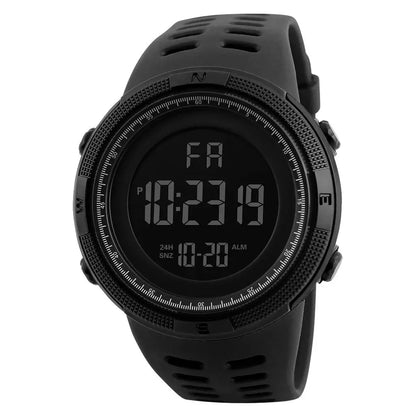 Orologio elettronico da uomo Orologi sportivi militari Orologio da polso digitale multifunzione luminoso a LED per uomo, bambino, ragazzo, studente, adolescente - My Hashtag Shop