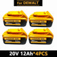 Batteria DEWALT 20v/60V DCB606 DCB609 DCB182 DCB205 DCB206 DCB209 utensile elettrico batteria 18V batteria 6AH 9AH.