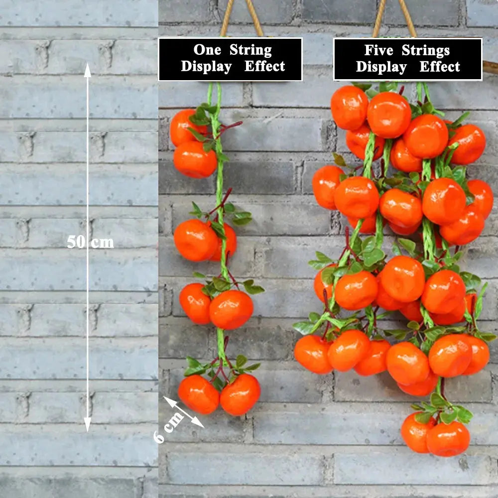 Artificial strings model assorted vegetables and fruits. Liebe - Making Life Easier