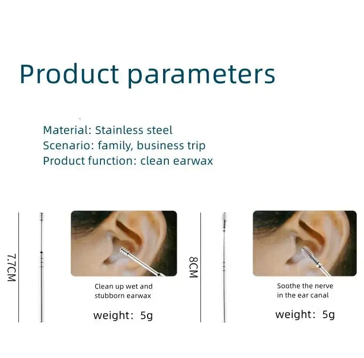 Ear Wax Pickers Stainless Steel Earpick Wax Remover Tools Liebe - Making Life Easier