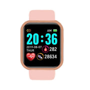 Smart Watch per donna uomo orologio da polso Bluetooth connesso lettore telefonico musica fitness braccialetto sportivo monitor del sonno orologi digitali HASHTAG