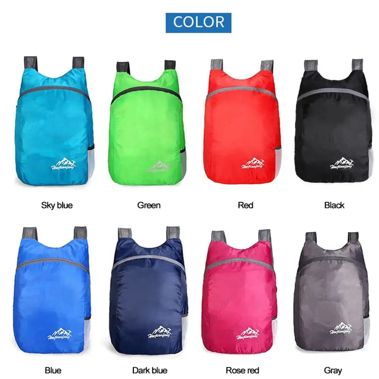 Zaino da esterno ultraleggero nano impermeabile leggero ripiegabile Borsa pieghevole a portata di mano Zaino da viaggio per uomo e donna - My Hashtag Shop
