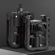 Pedali della piattaforma della bicicletta pedana del pedale della bicicletta antiscivolo con accessori per l'equitazione del riflettore per il veicolo elettrico della bici pieghevole HASHTAG