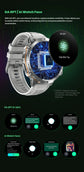 Smartwatch militare GPS AMOLED 1100mAh impermeabile 10ATM