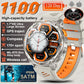 2026 Nuovo T-Rex3 Pro 1100mAh Batteria Astuto Della Vigilanza GPS percorso 5ATM Impermeabile Sport Run tracker All&