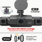 Dashcam 4 canali wifi car dvr cruscotto telecamere per auto way back box modalità parcheggio 24 ore anteriore e posteriore interno 360 dash cam - My Hashtag Shop