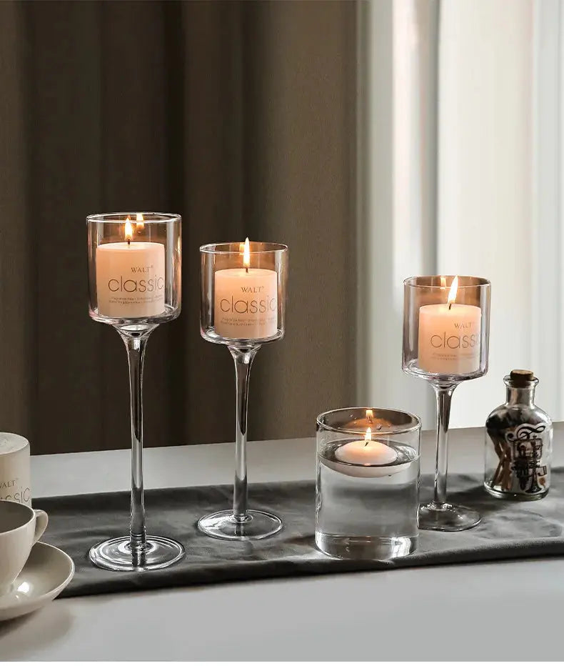 Candlelight For Events Glass European Romantic Liebe - Making Life Easier