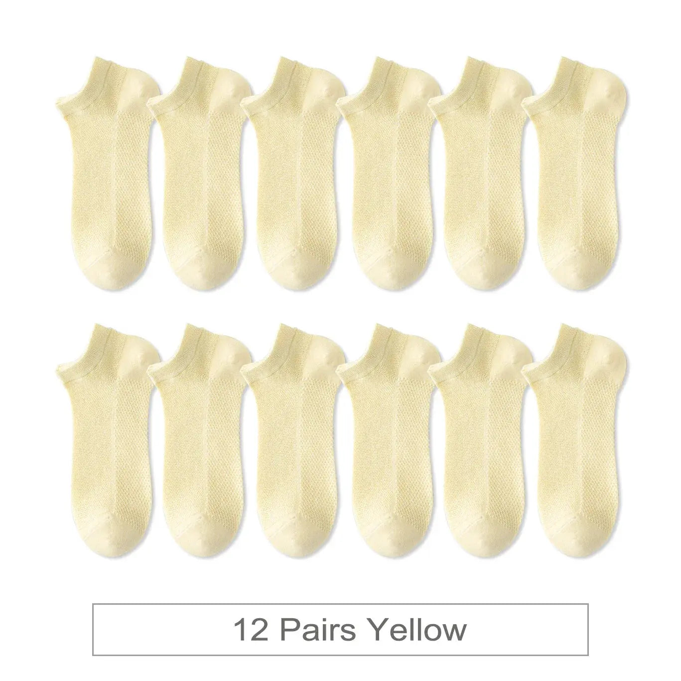 Woman Cotton Socks Short Thin Mesh Breathable Liebe - Making Life Easier