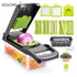 Tritatutto per verdure multifunzionale Tritatutto per cipolla Manico Griglia per alimenti Chopper per alimenti Cucina Affettatrice per verdure Dicer Cut - My Hashtag Shop