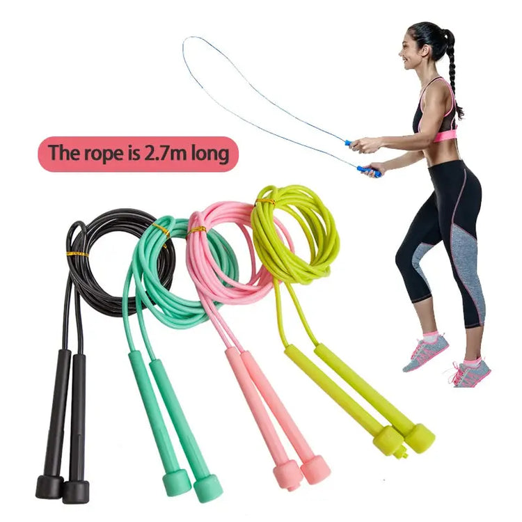 1 Pz 2.8 M Peed Abilità Corda per Saltare Per Adulti Salto Perdita di Peso Bambini Sport Portatile Fitness Attrezzature da Palestra Professionale Uomini Donne - My Hashtag Shop