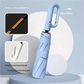 Ombrello da uomo completamente automatico con design ad anello e fibbia a 20 costole, pieghevole, extra large, resistente, doppio ombrellone da DONNA