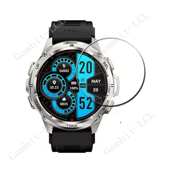 Smartwatch Vetro Temperato Duro Per KOSPET TANK T3 Ultra GPS Astuto Della Vigilanza TANKT3Ultra T 3 Pellicola Della Copertura Della Protezione Dello Schermo