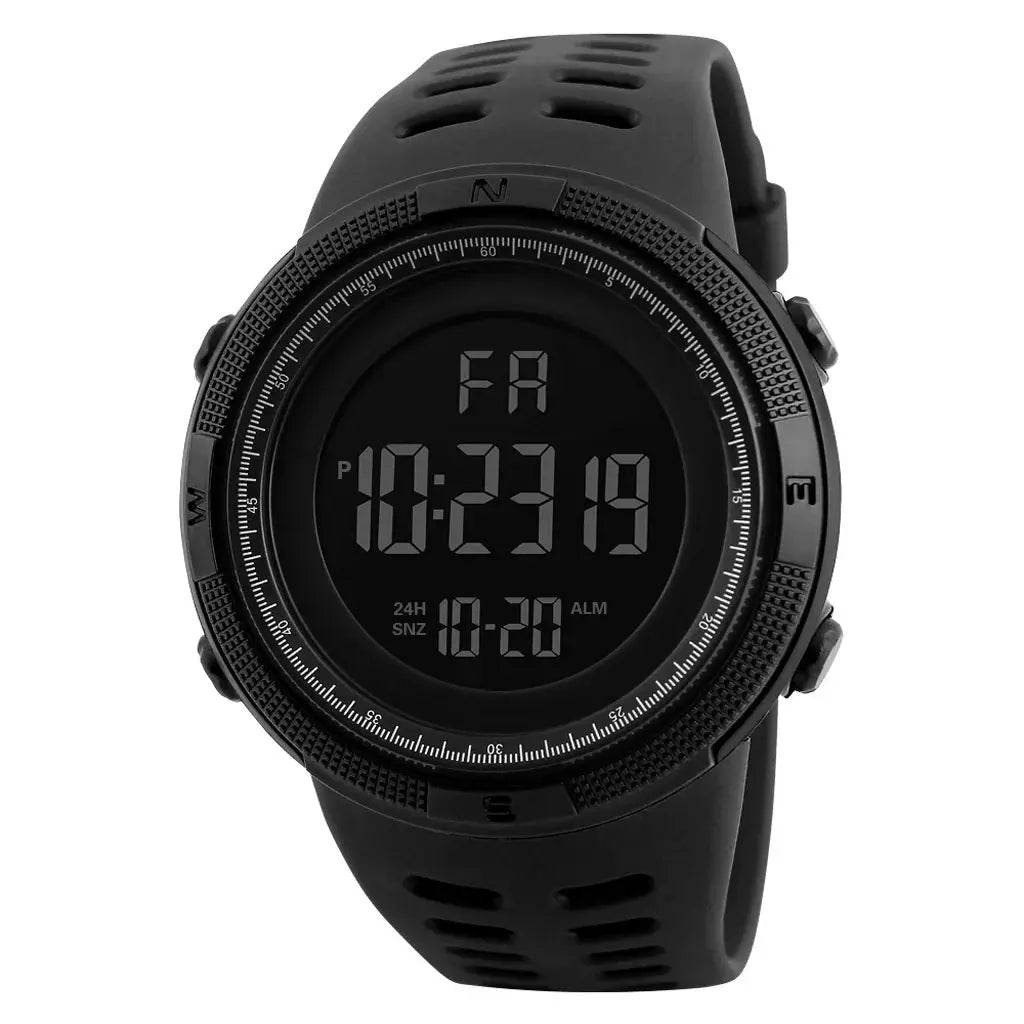Orologio elettronico da uomo Orologi sportivi militari Orologio da polso digitale multifunzione luminoso a LED per uomo, bambino, ragazzo, studente, adolescente - My Hashtag Shop