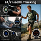 KOSPET TANK T4C Smartwatch Robusto per Uomo, GPS di Grado Militare con Torcia, Impermeabile 5ATM, Tracker per Salute e Fitness